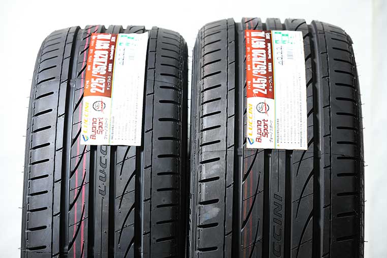 225/35R20と245/35R20のタイヤ比較