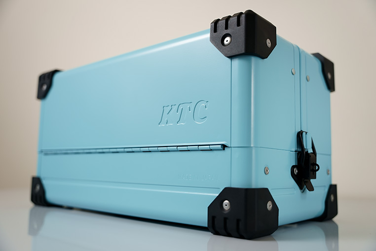 KTC パステルブルーの工具セット(工具箱)