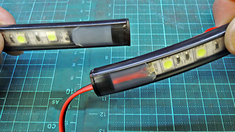LEDテープの防水処理