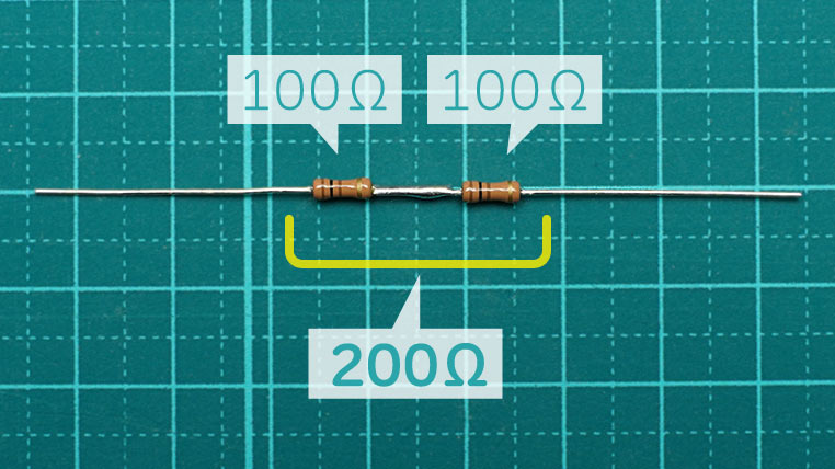抵抗の直列接続