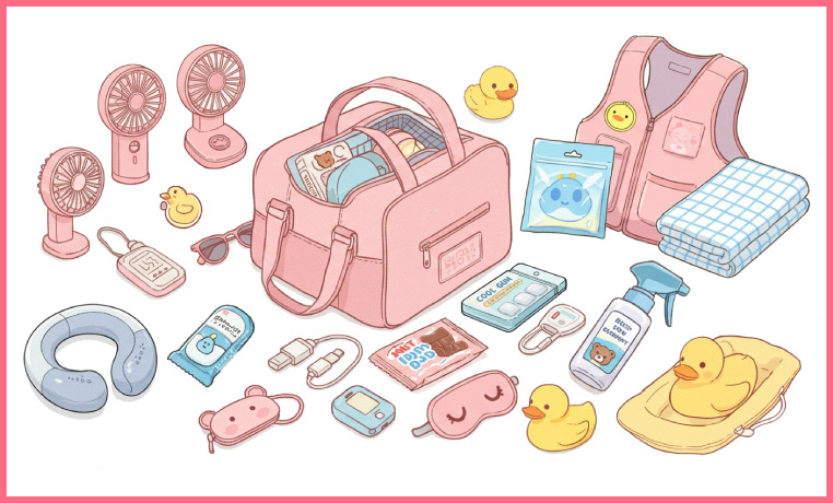 猛暑ドライブ向けトラブル対策（ユキマver）