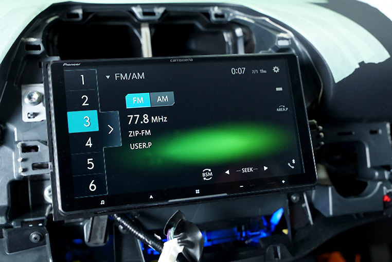 ディスプレイオーディオ車に社外ナビ（サイバーナビ）が移植できた