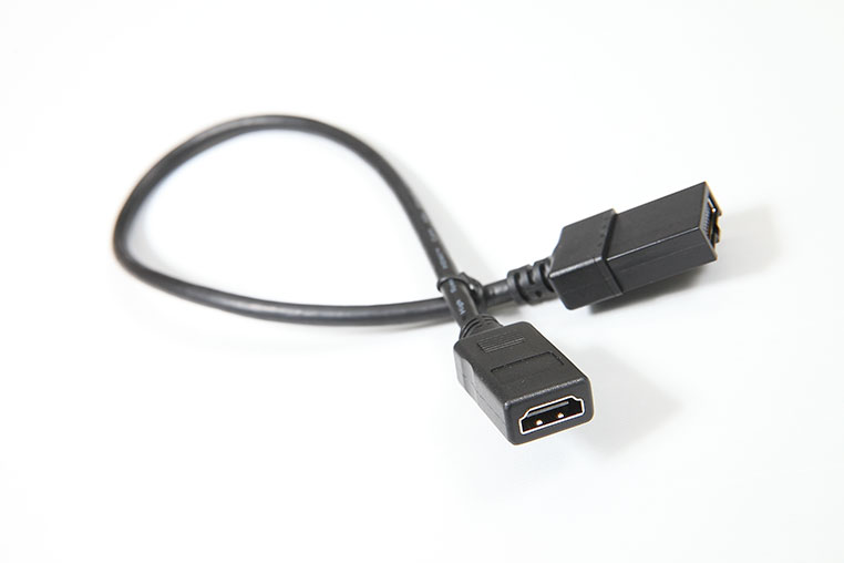 HDMI E タイプ　Aタイプ(オス)　変換ケーブル 　カーナビ