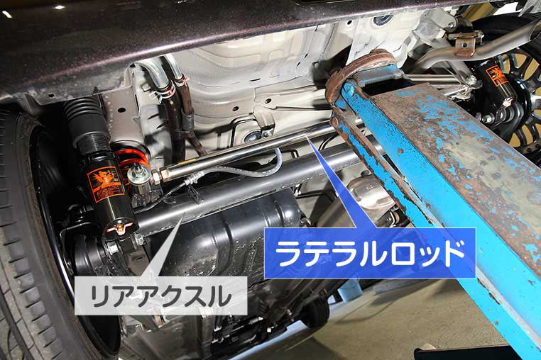 新色追加 アトレーワゴン S320G 2WD 車高調 プロスペックステージ2 補強パーツ 走り屋キット リアピラーバー スクエア ラテラルロッド 等  ダイハツ