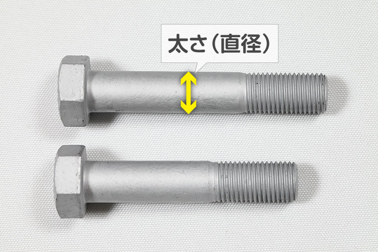 ボルトの太さ