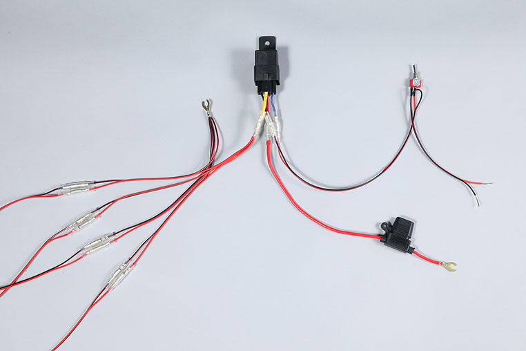 LEDテープの電源をバッテリーから直接取る時の配線概要