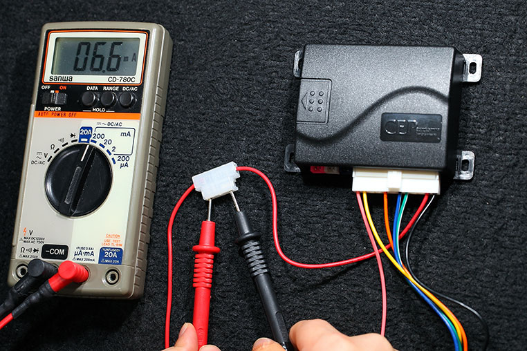 車の電流の正しい測り方 テスターの使い方