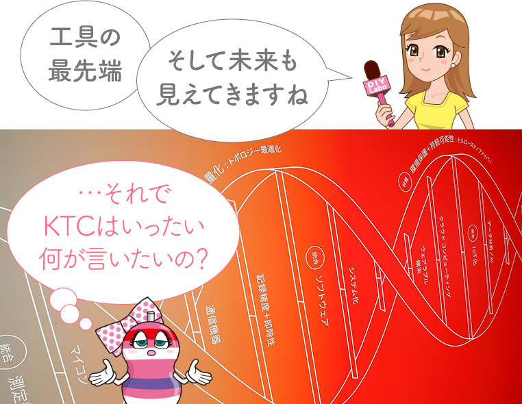 「工具の最先端、そして未来も見えてきます」(今日はぜんぶ、イルミに任せて寝るか)