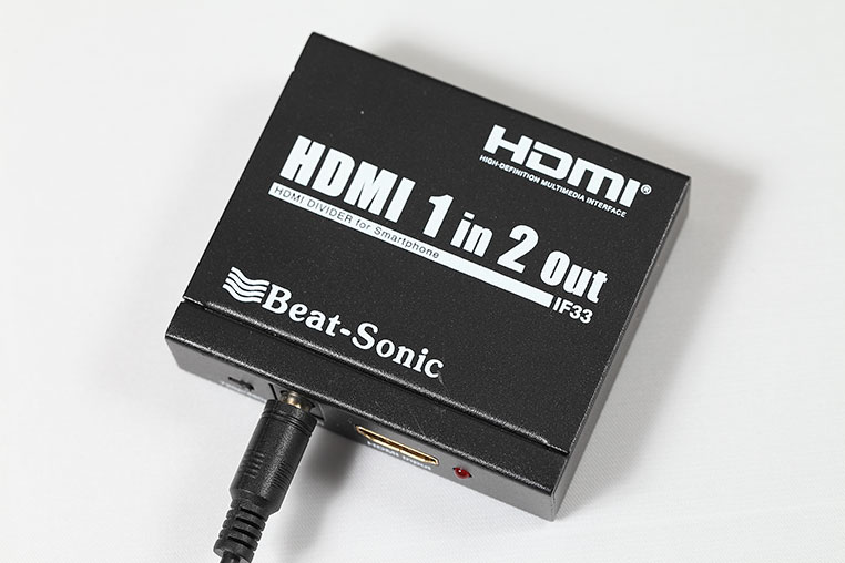 ビートソニックのHDMI分配器　IF33